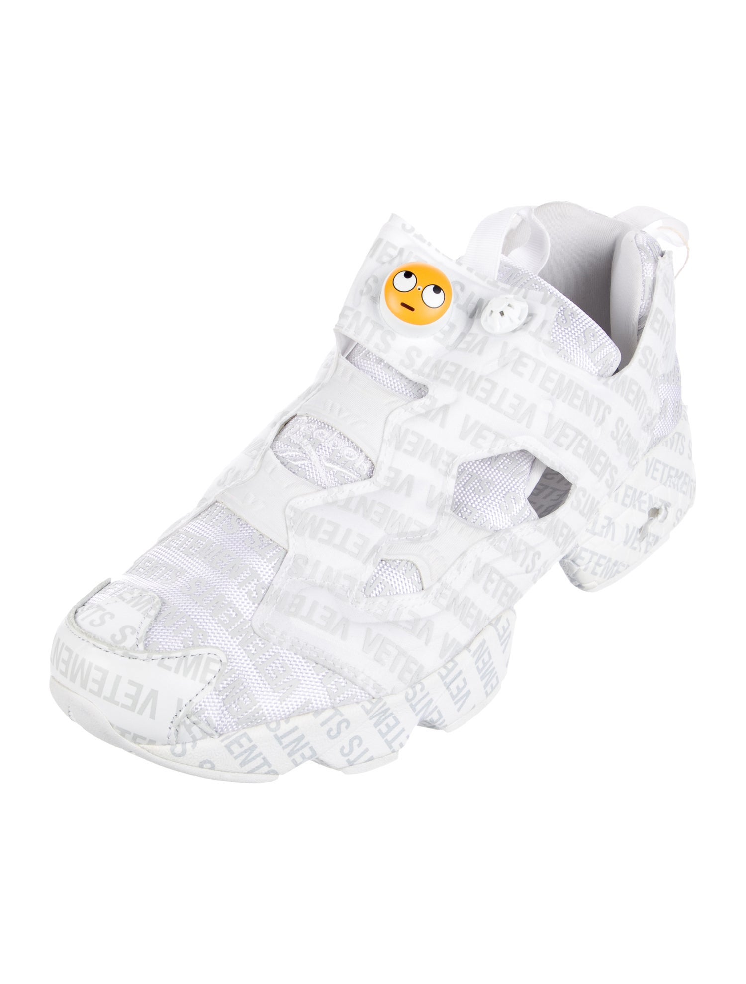 Vetements Mesh Printed Sneakers