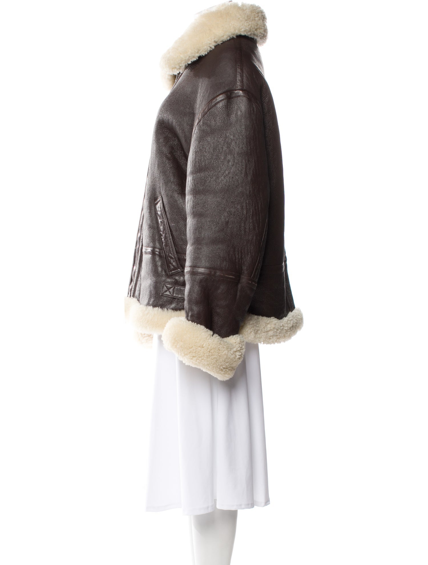 Vetements 2018 Leather Moto Jacket