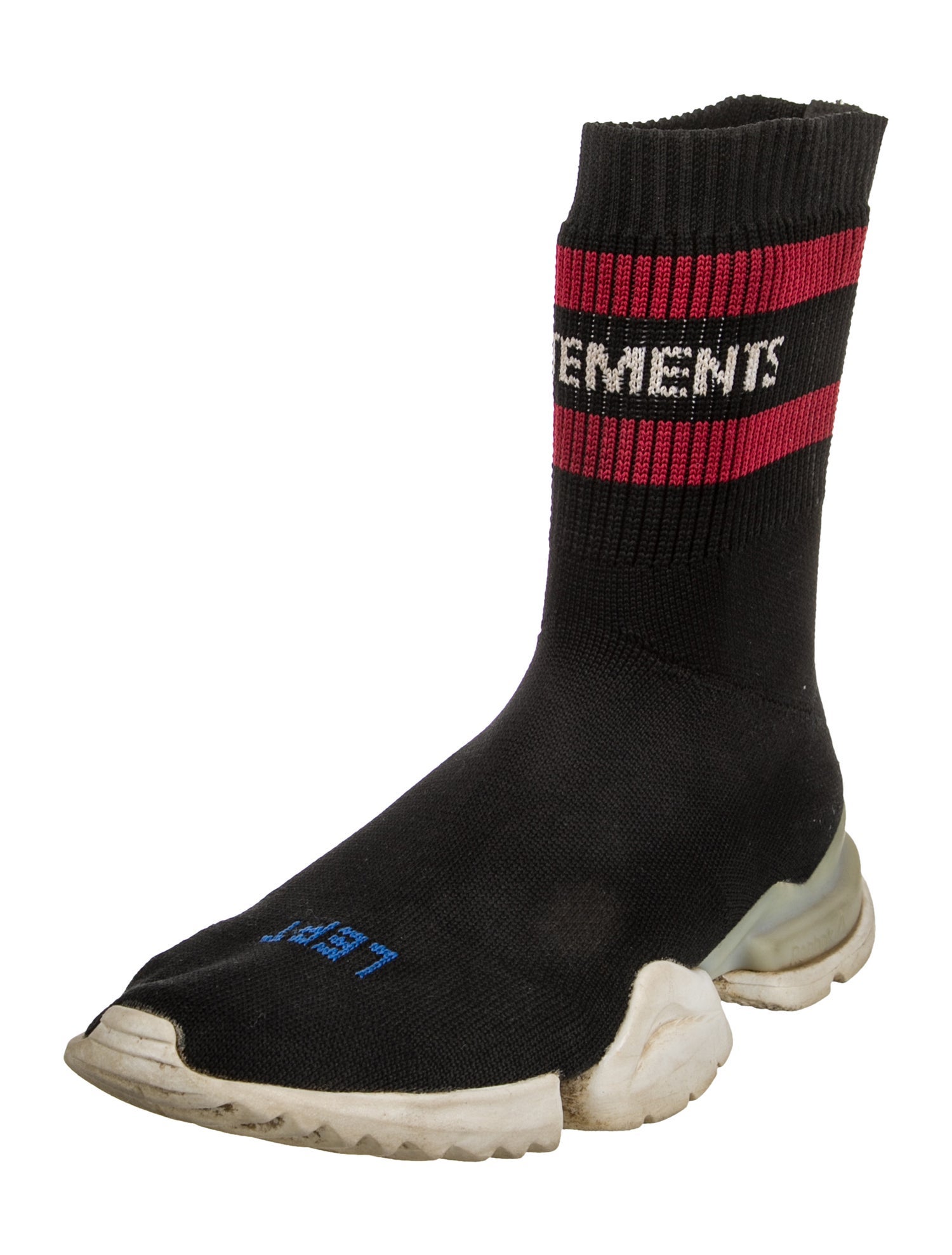 Vetements Printed Sock Sneakers