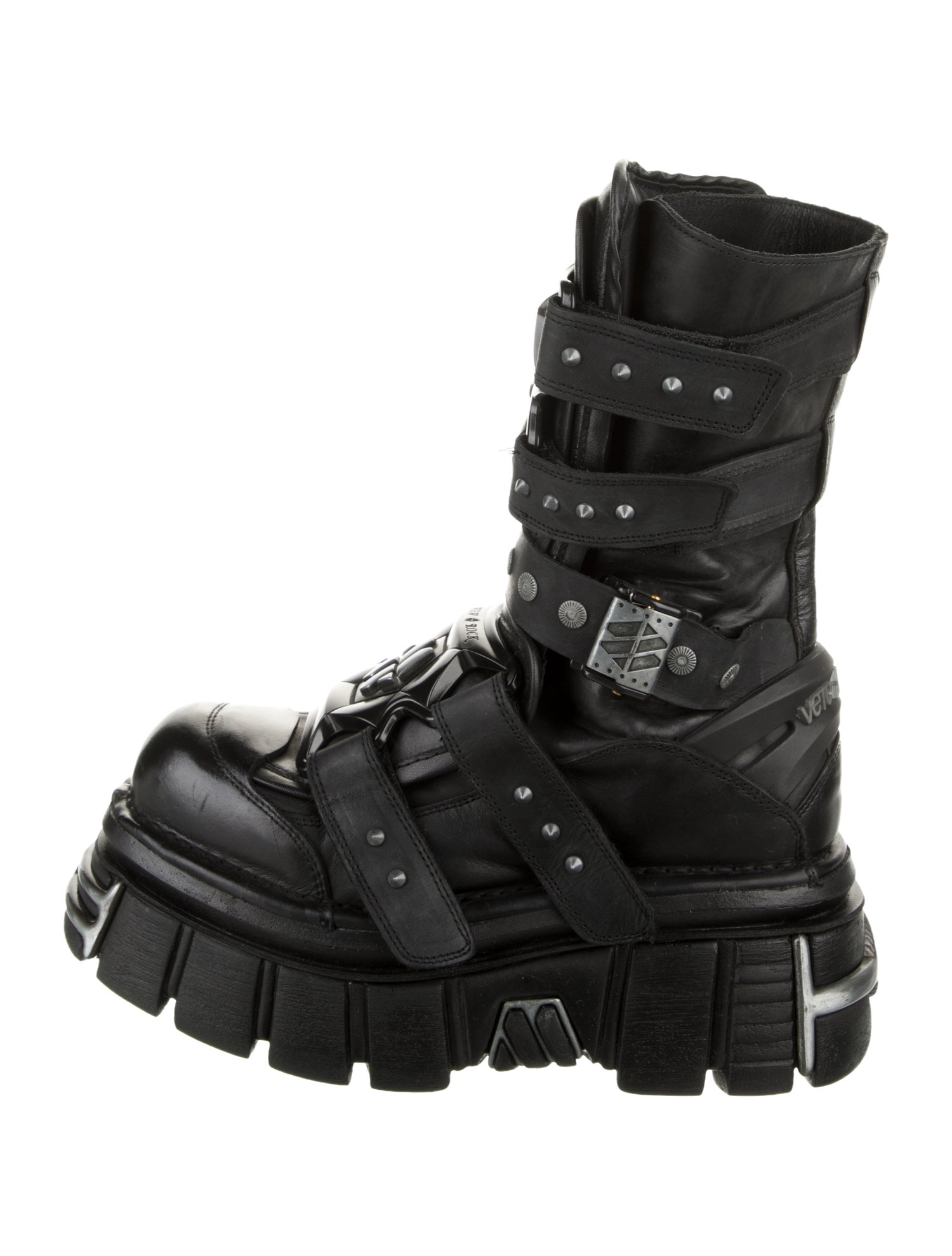 Vetements x New Rock 2024 Gamer Combat Boots