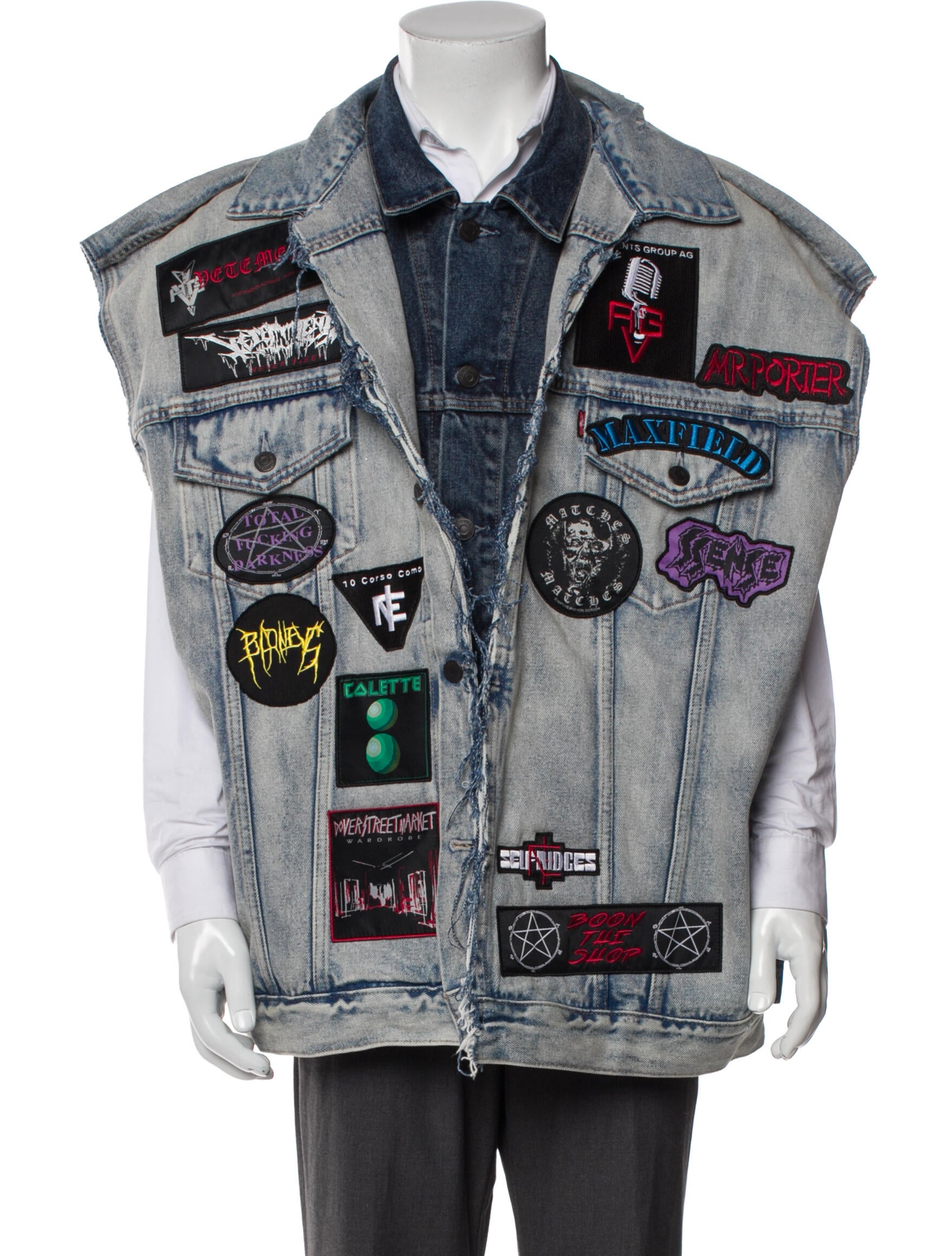 Vetements x Levi's 2018 Graphic Print Denim Jacket