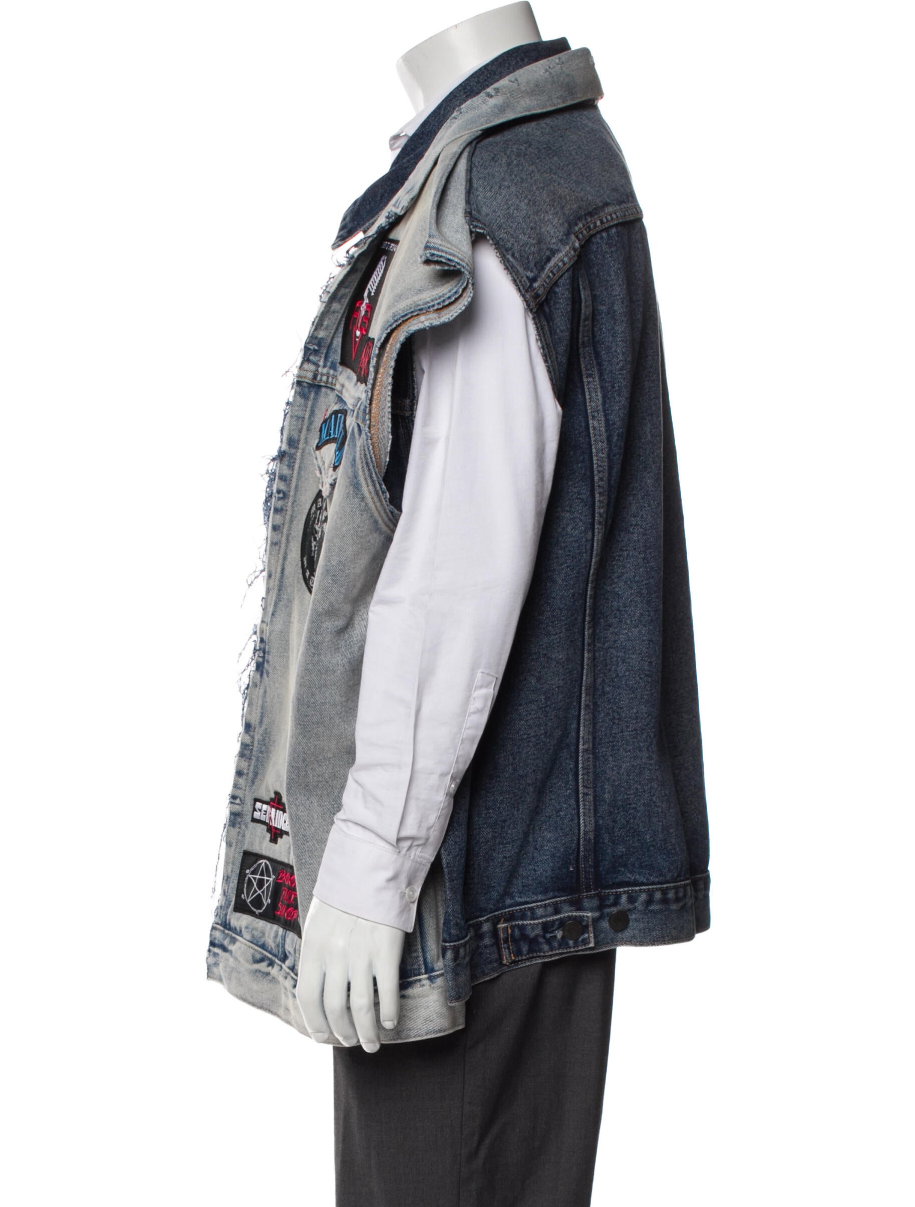 Vetements x Levi's 2018 Graphic Print Denim Jacket