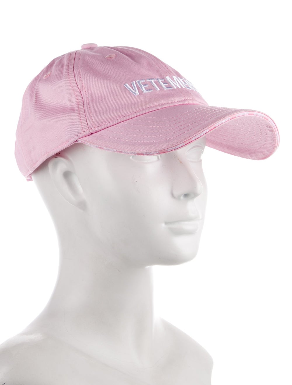 Vetements pattern print embroidered baseball cap - image 2