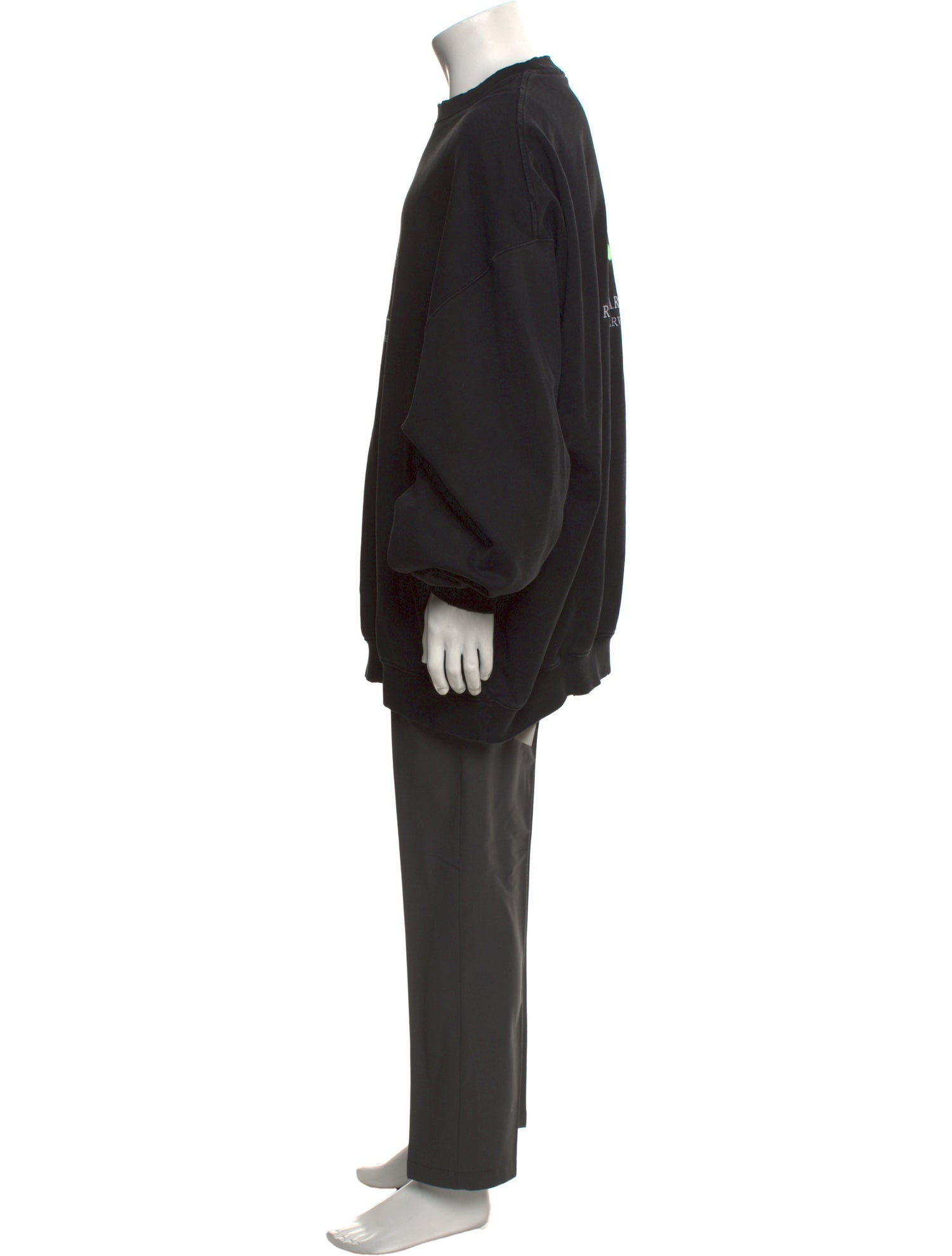 Vetements Graphic Print Crew Neck Pullover