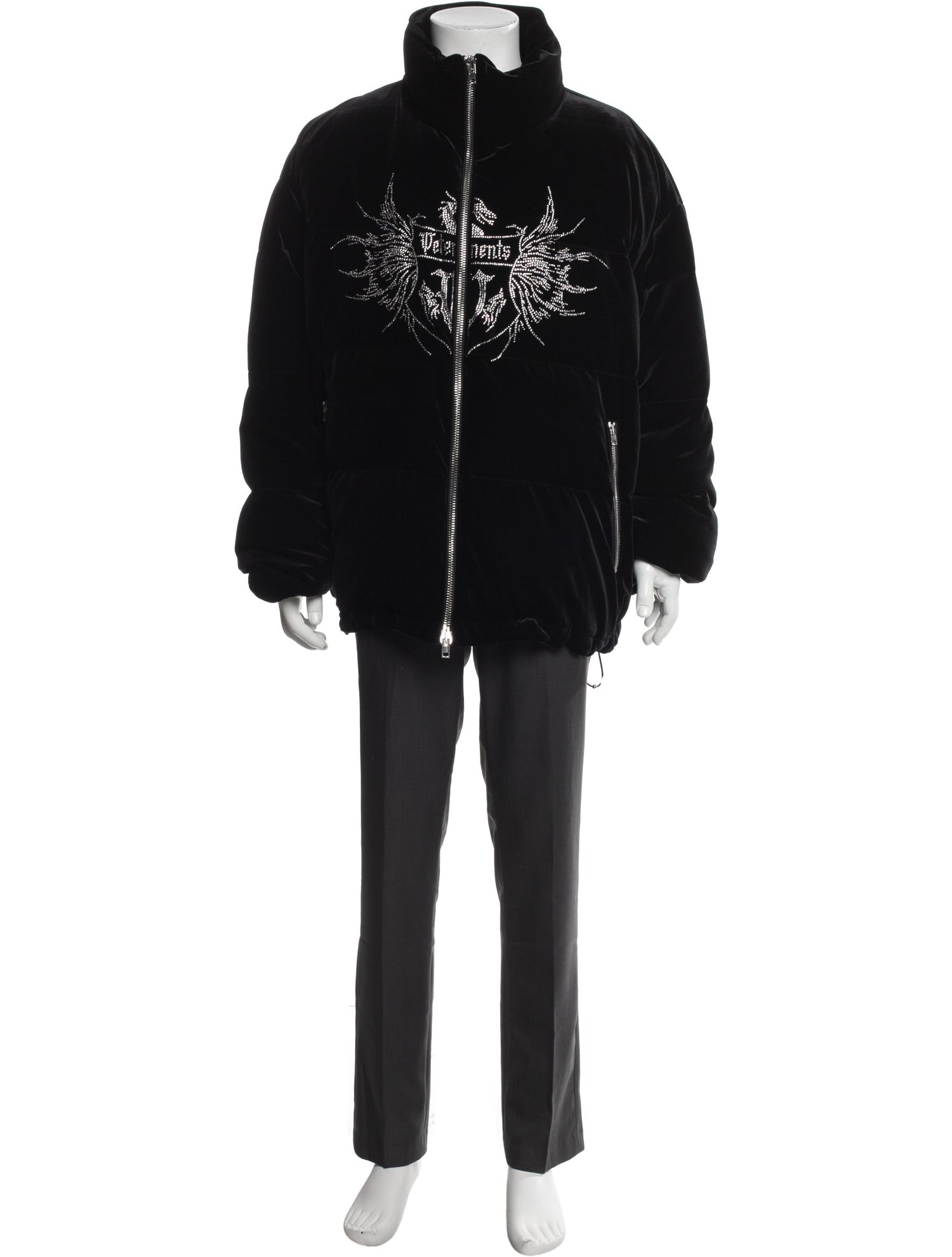 Vetements X Juicy Couture Unisex Graphic Print Parka