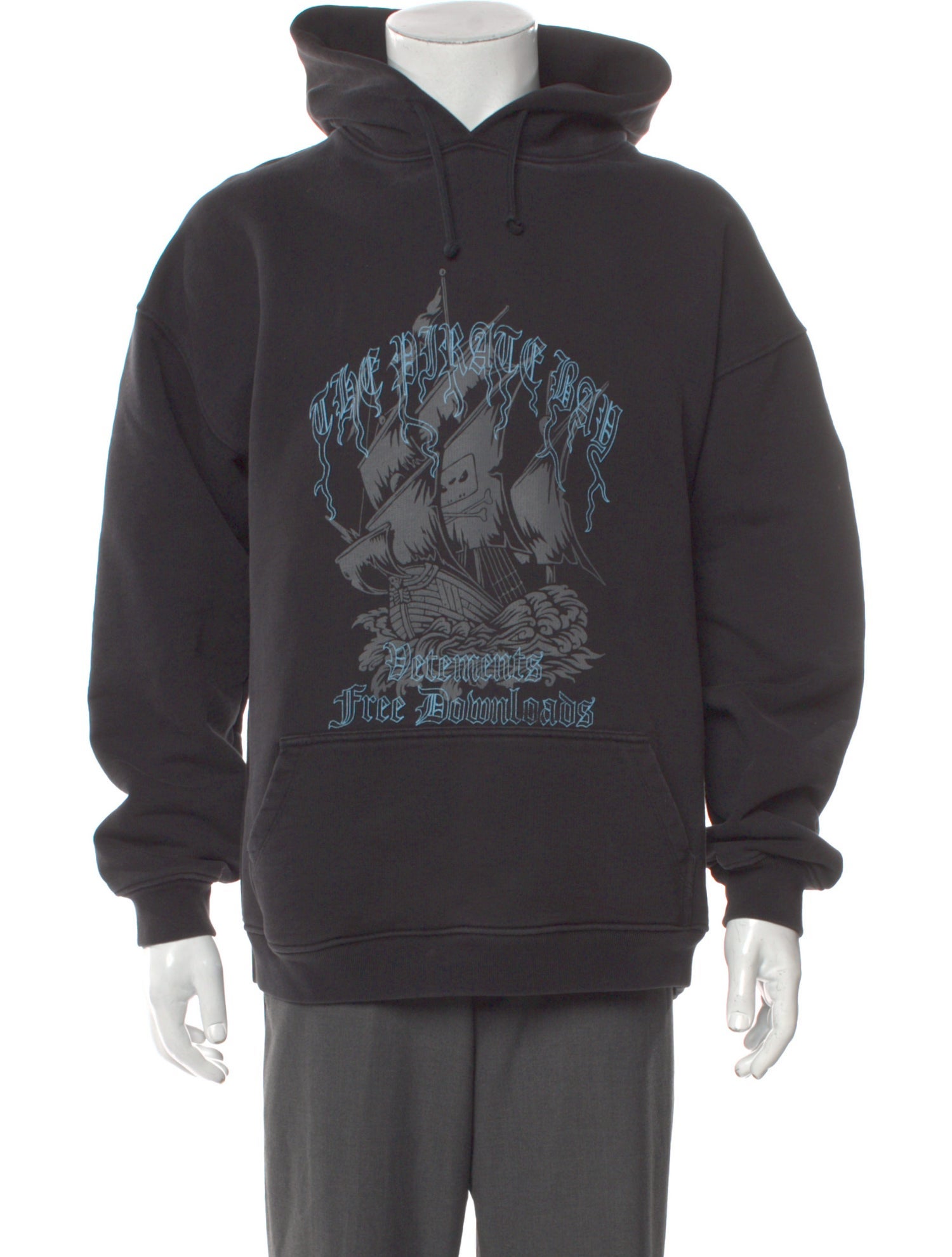 Vetements 2020 Pirate Bay Hoodie