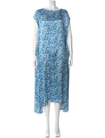 Pre-owned Vetements 2020 Long Dress In Blue