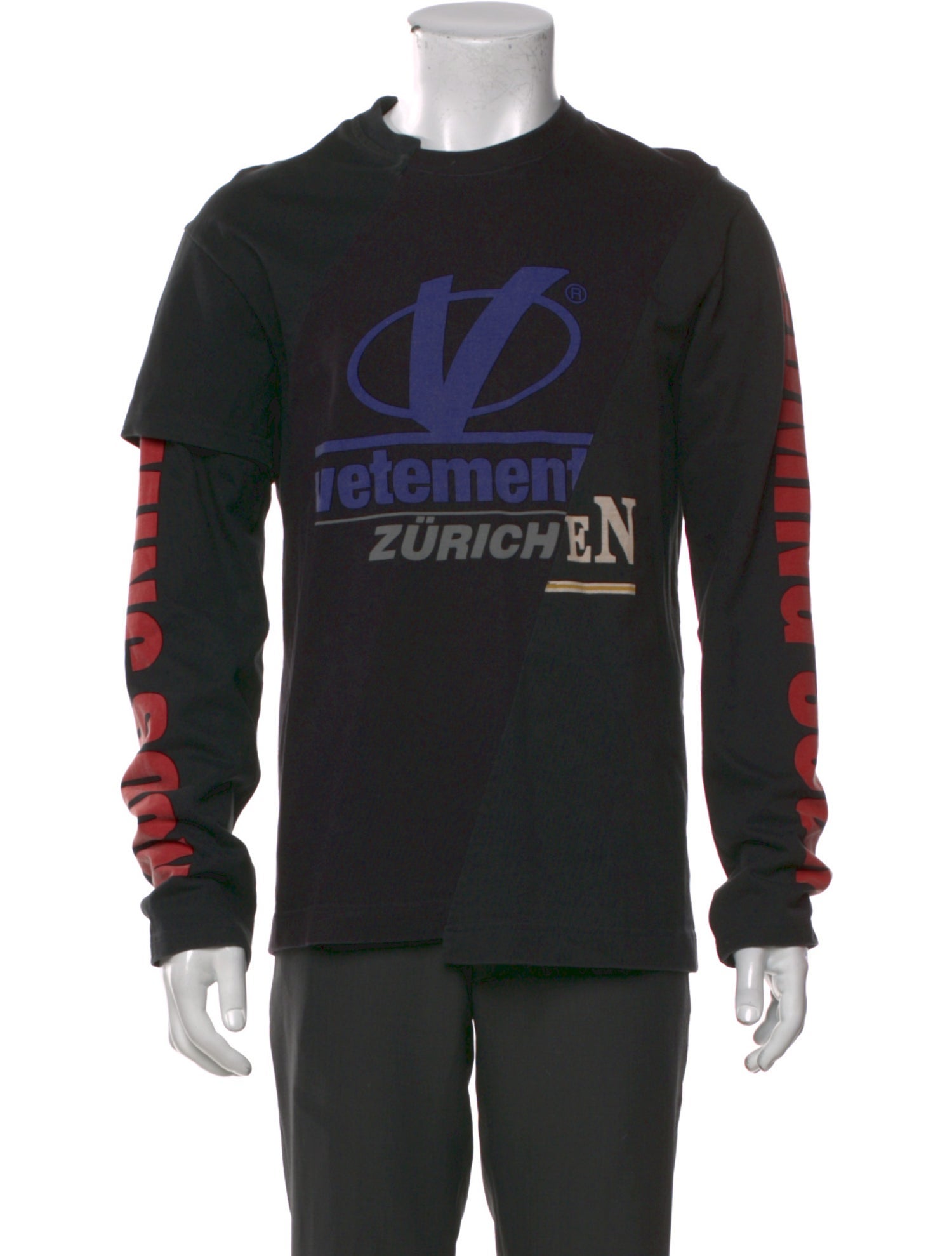 Vetements Graphic Print Crew Neck T-Shirt