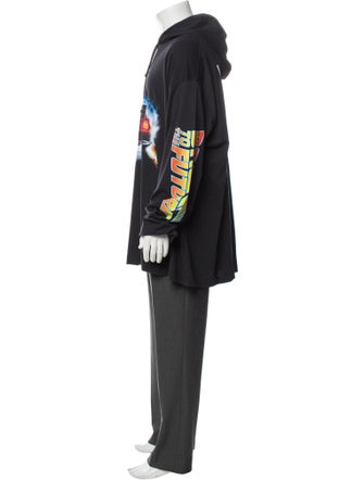 VTMNTS Back To The Future Graphic Print Hoodie