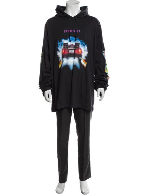 VTMNTS Graphic Print Crew Neck Hoodie