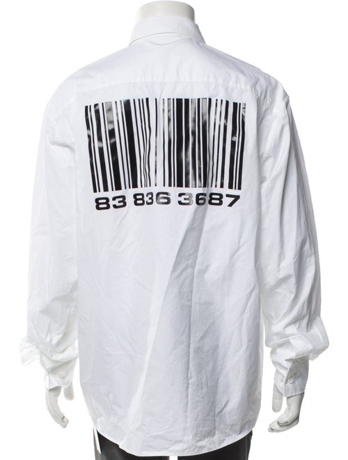 VTMNTS Graphic Print Long Sleeve Shirt
