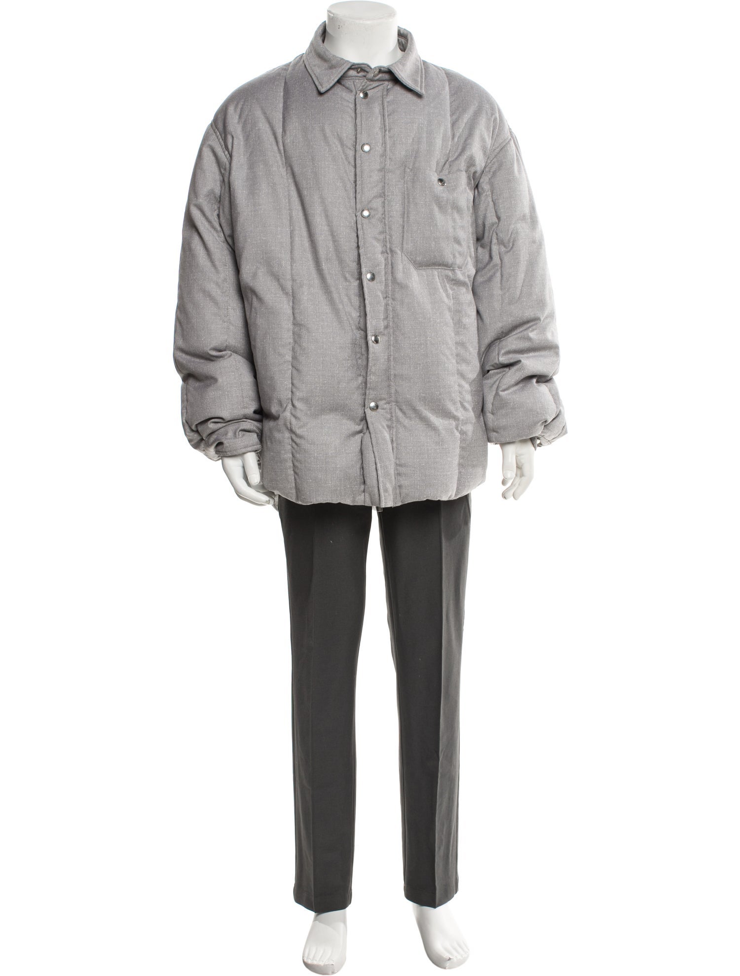 VTMNTS Virgin Wool Puffer Coat