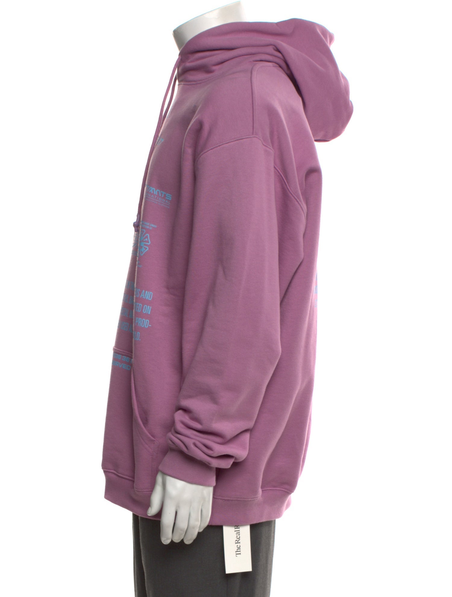 VTMNTS Graphic Print Crew Neck Hoodie