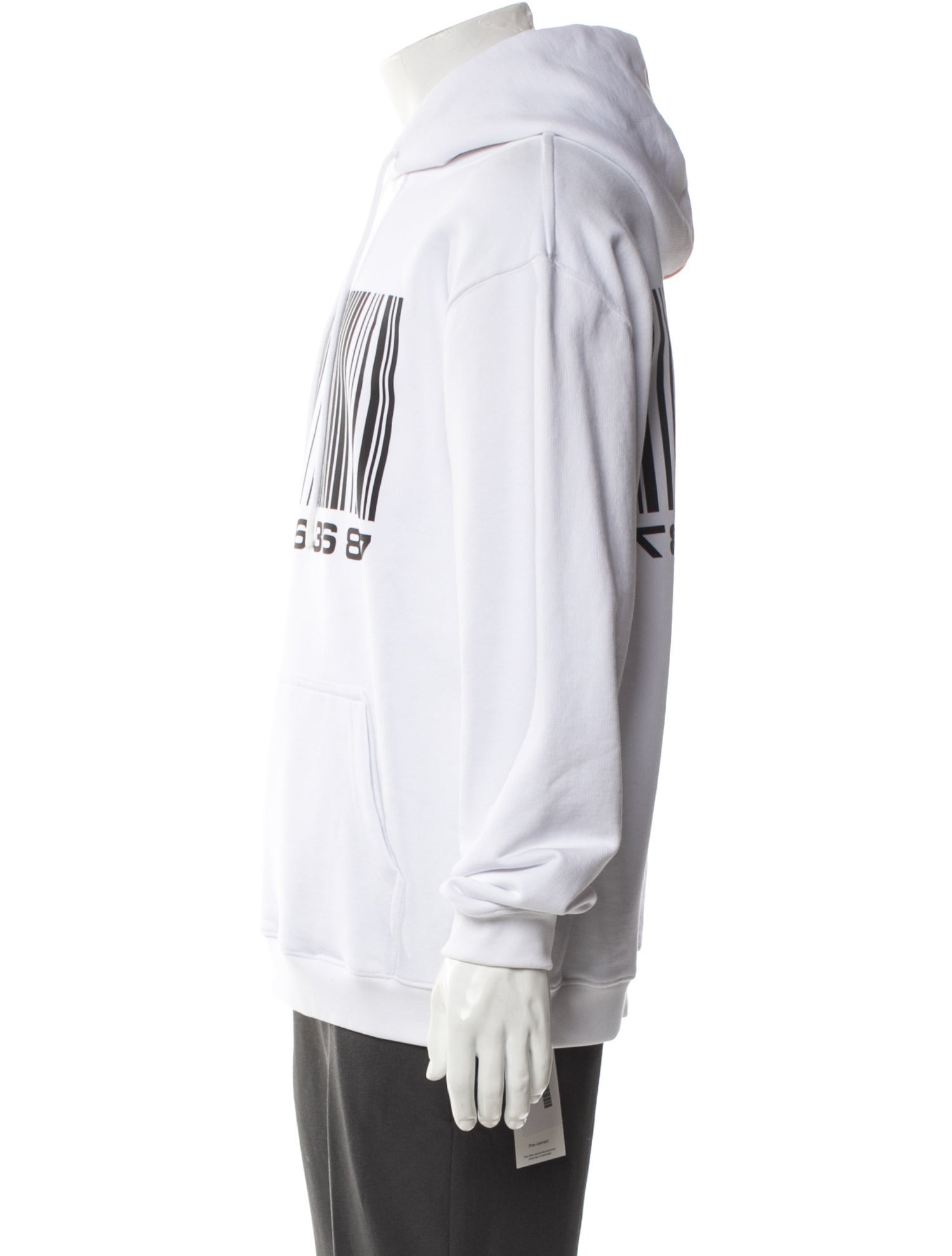 VTMNTS Graphic Print Crew Neck Hoodie