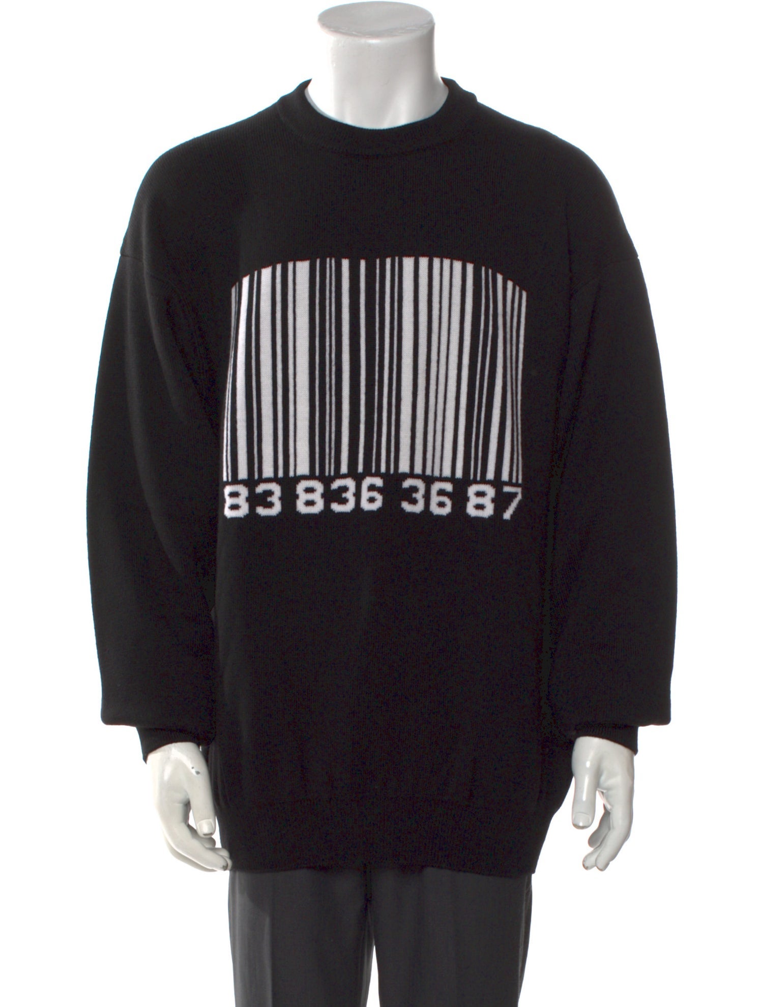 VTMNTS Merino Wool Graphic Print Pullover w/ Tags