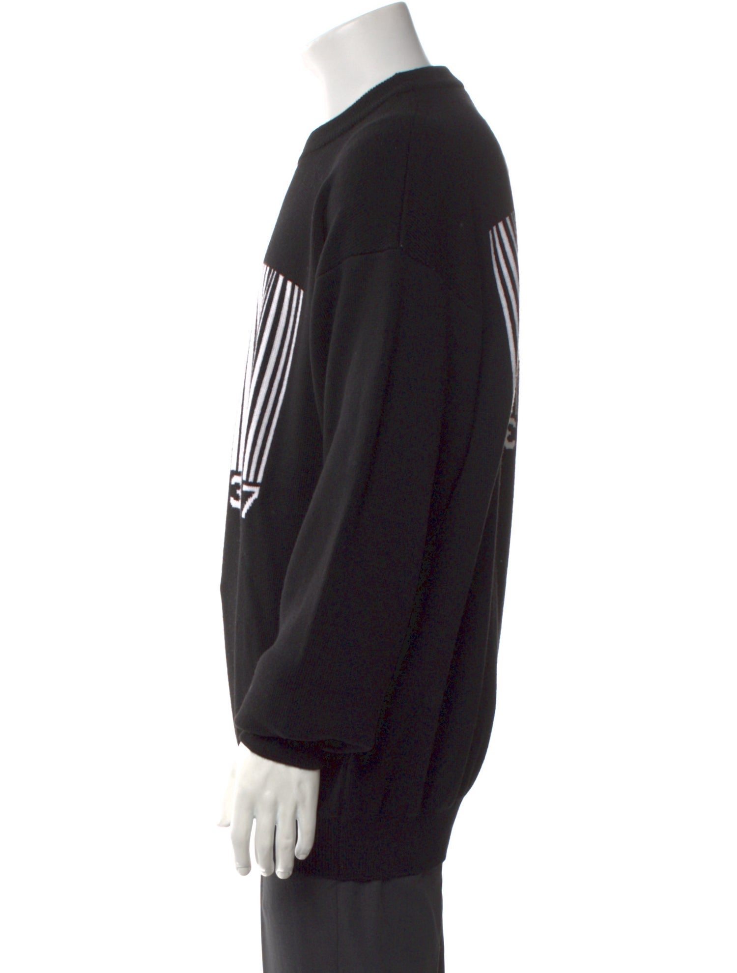 VTMNTS Merino Wool Graphic Print Pullover w/ Tags