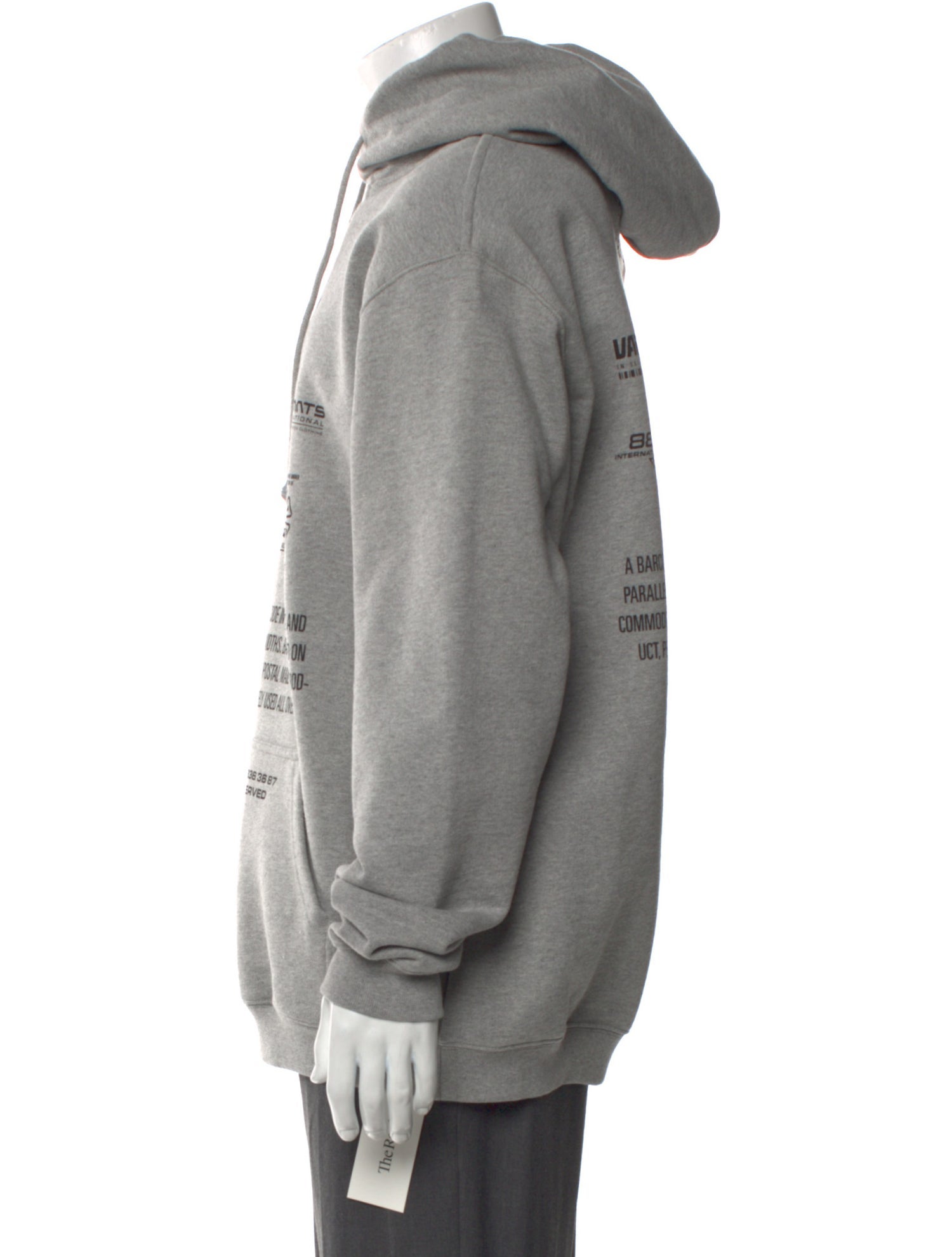 VTMNTS Movie Barcode Definition Graphic Print Hoodie w/ Tags