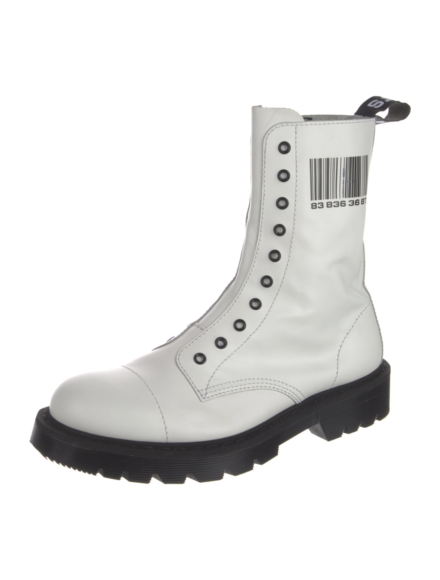 VTMNTS Leather Combat Boots