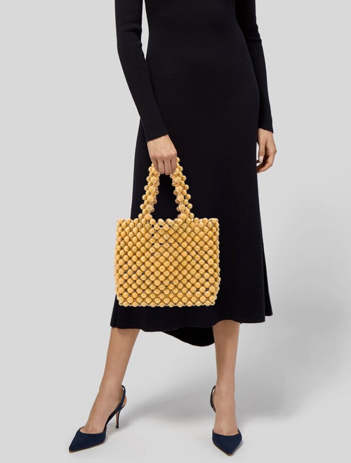 Vanina Beaded Tote Bag