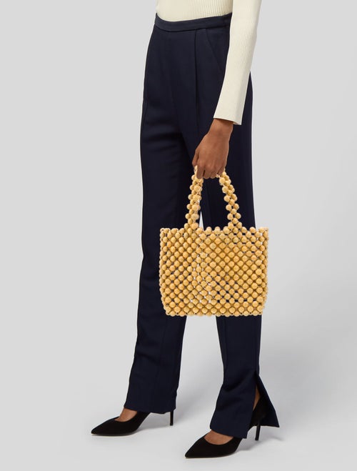 Vanina Beaded Tote Bag
