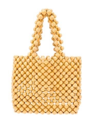 Vanina Totes Beaded Acrylic Tote Bag