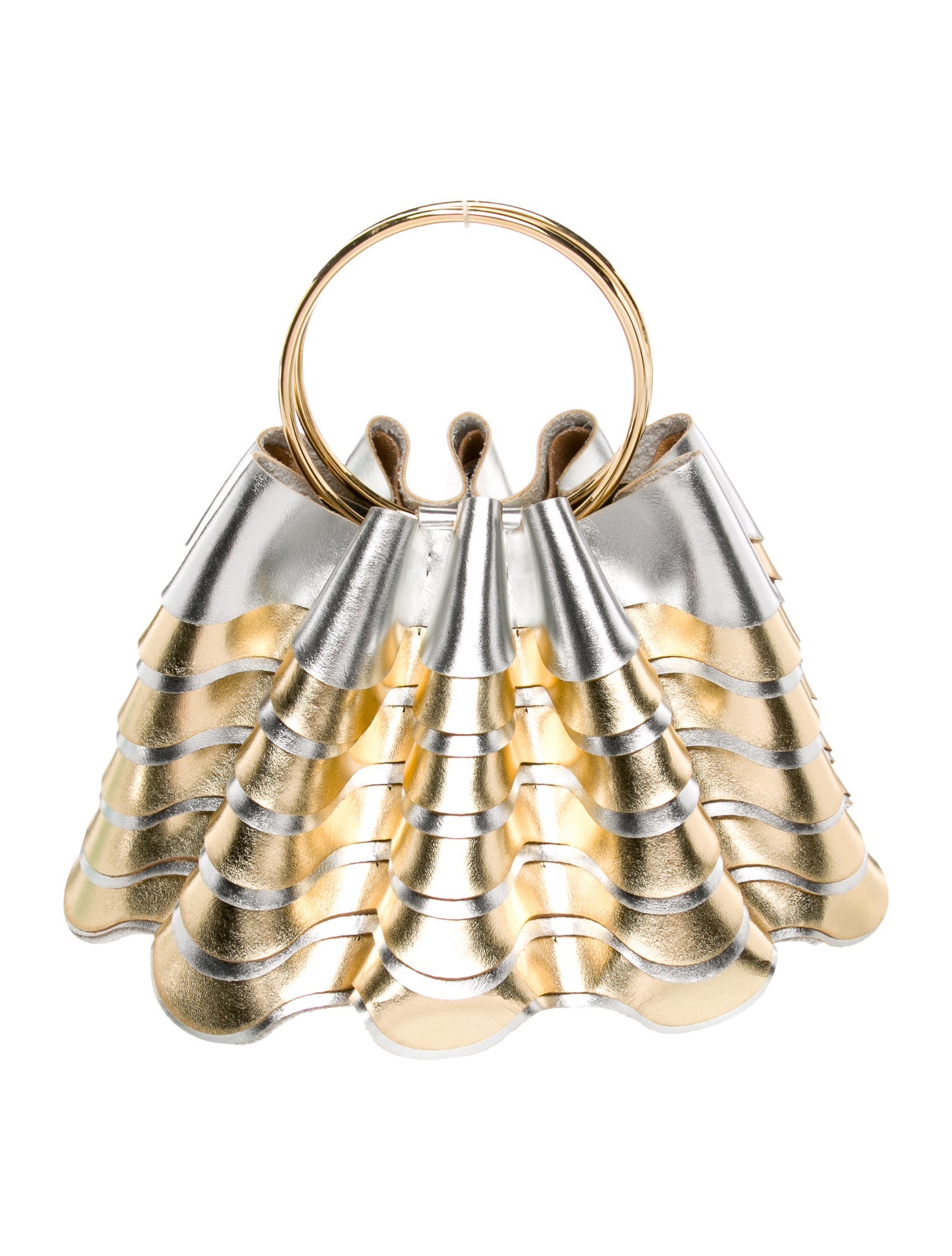 Vanina Leather Top Handle Bag