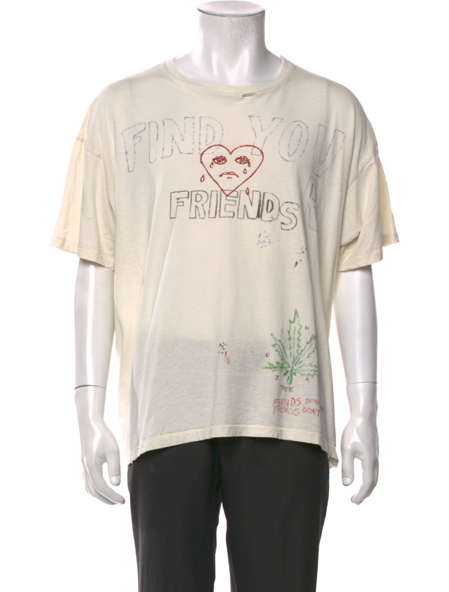 Paly Hollywood Graphic Print Crew Neck T-Shirt w/ Tags