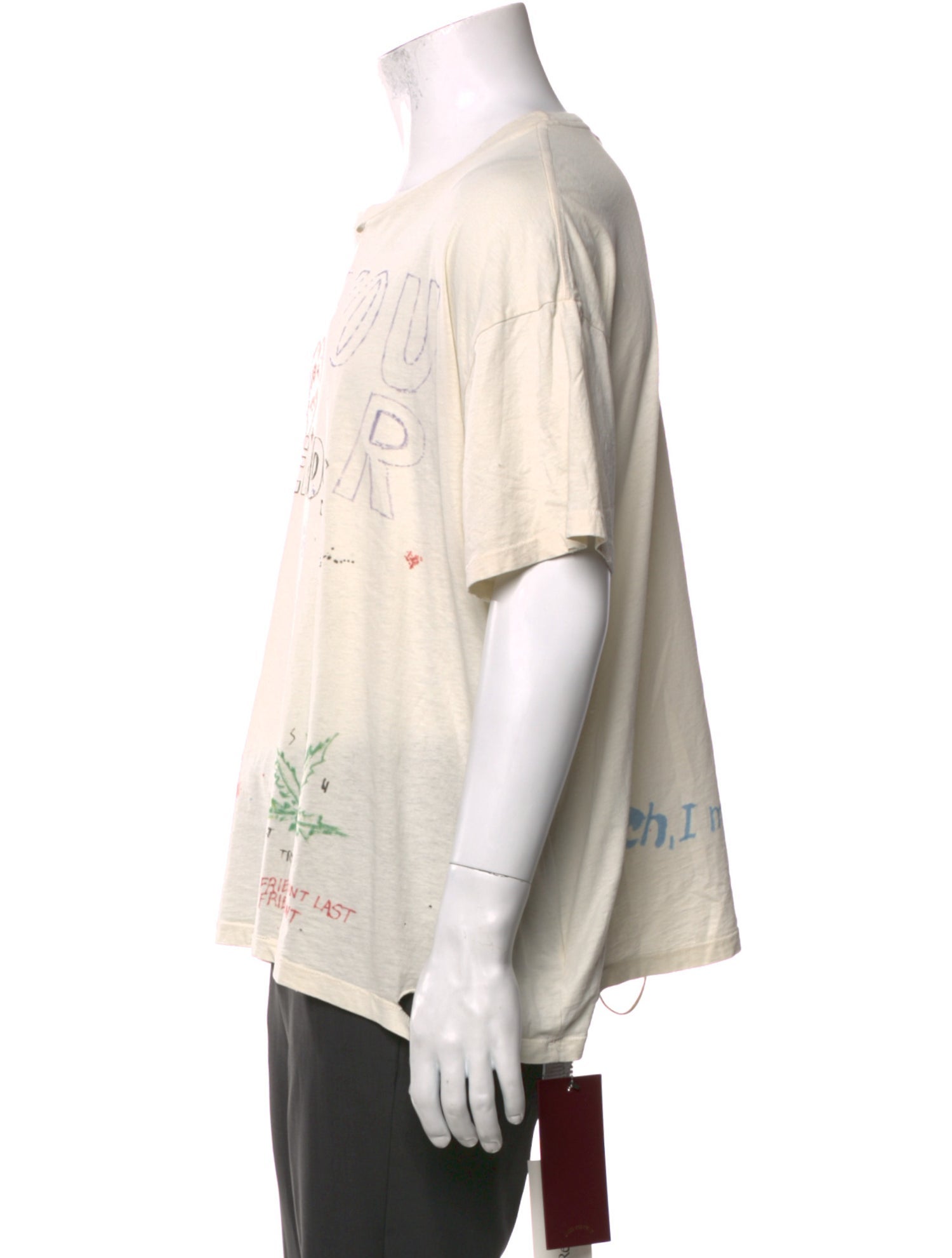 Paly Hollywood Graphic Print Crew Neck T-Shirt w/ Tags