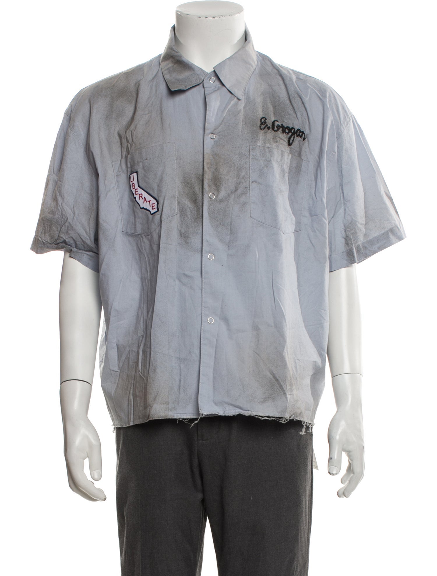 Paly Hollywood Graphic Print Short Sleeve Shirt