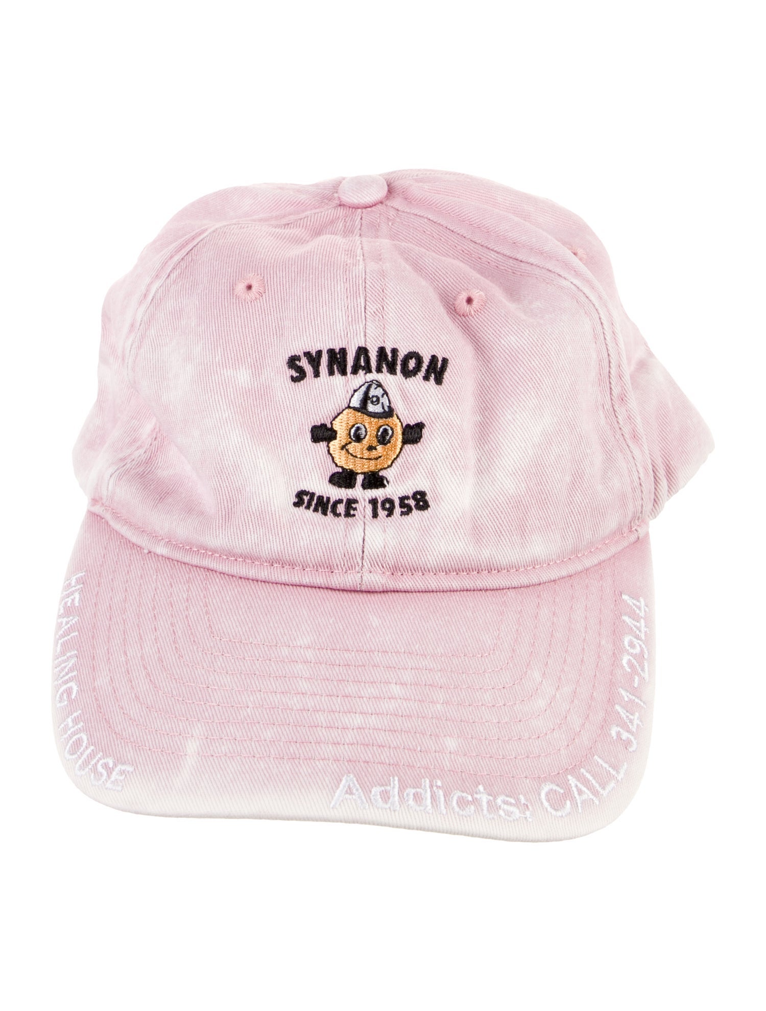 Paly Hollywood Acid Wash Embroidered Baseball Cap w/Tags