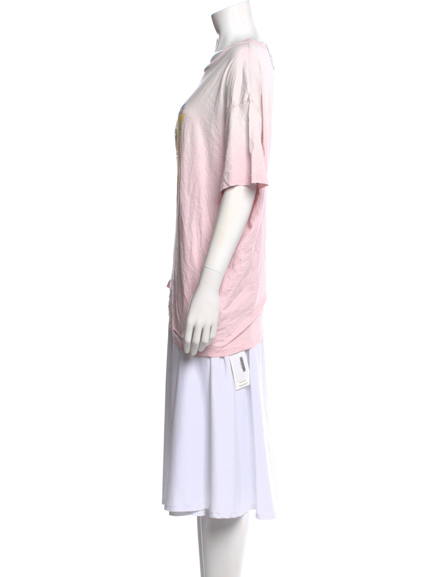 Paly Hollywood Graphic Print Crew Neck T-Shirt