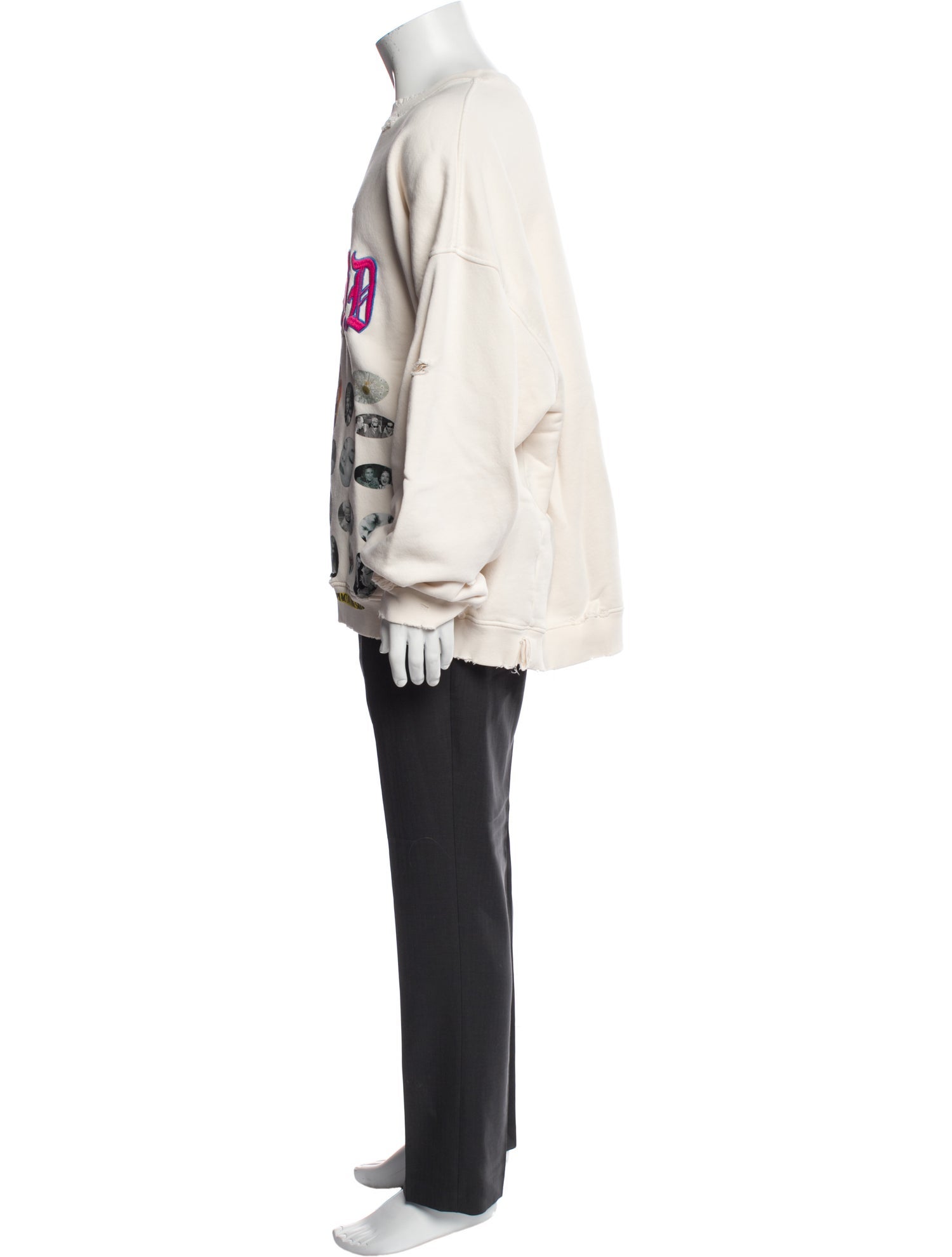 Paly Hollywood Graphic Print Crew Neck Sweatshirt