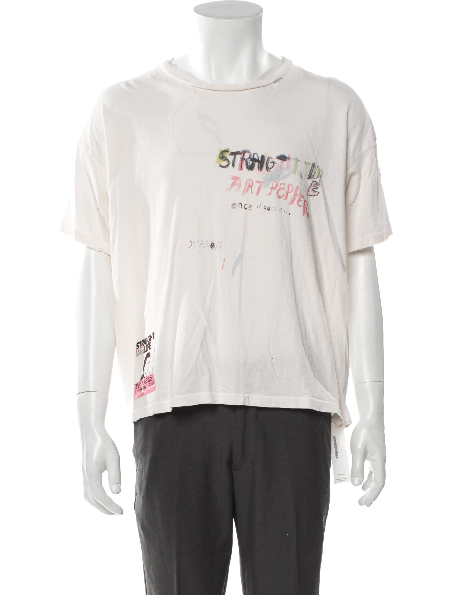 Paly Hollywood Graphic Print Crew Neck T-Shirt