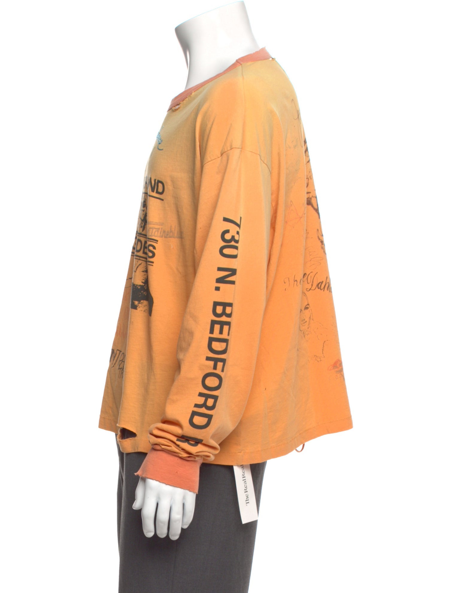 Paly Hollywood Graphic Print Long Sleeve Shirt