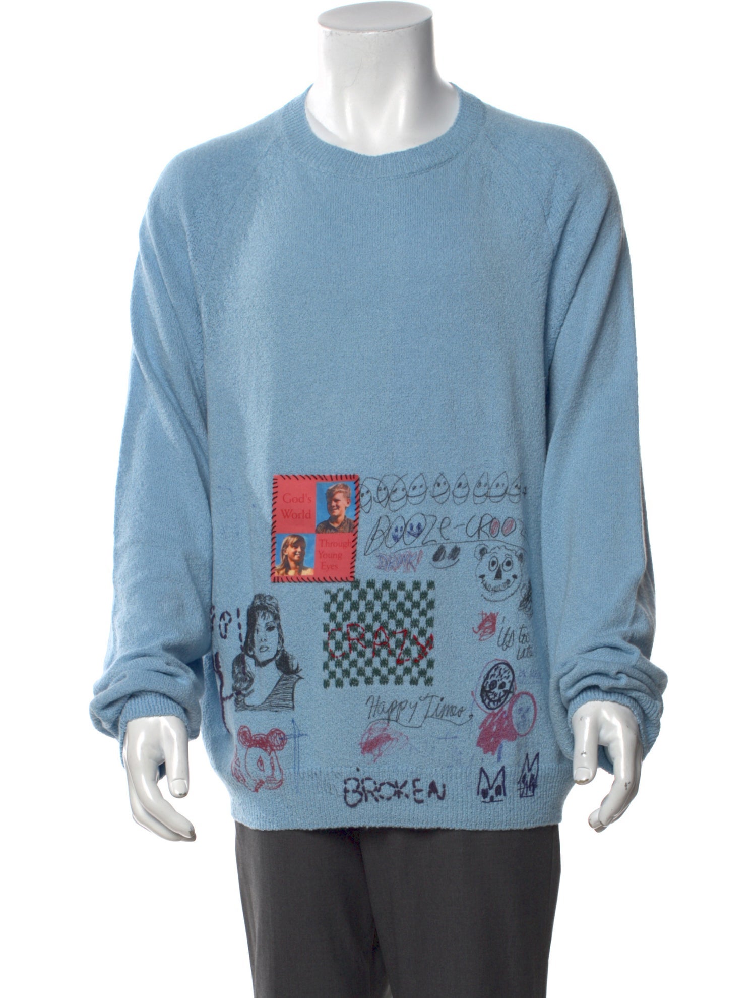 Paly Hollywood Booze Crooze Graphic Print Pullover w/ Tags