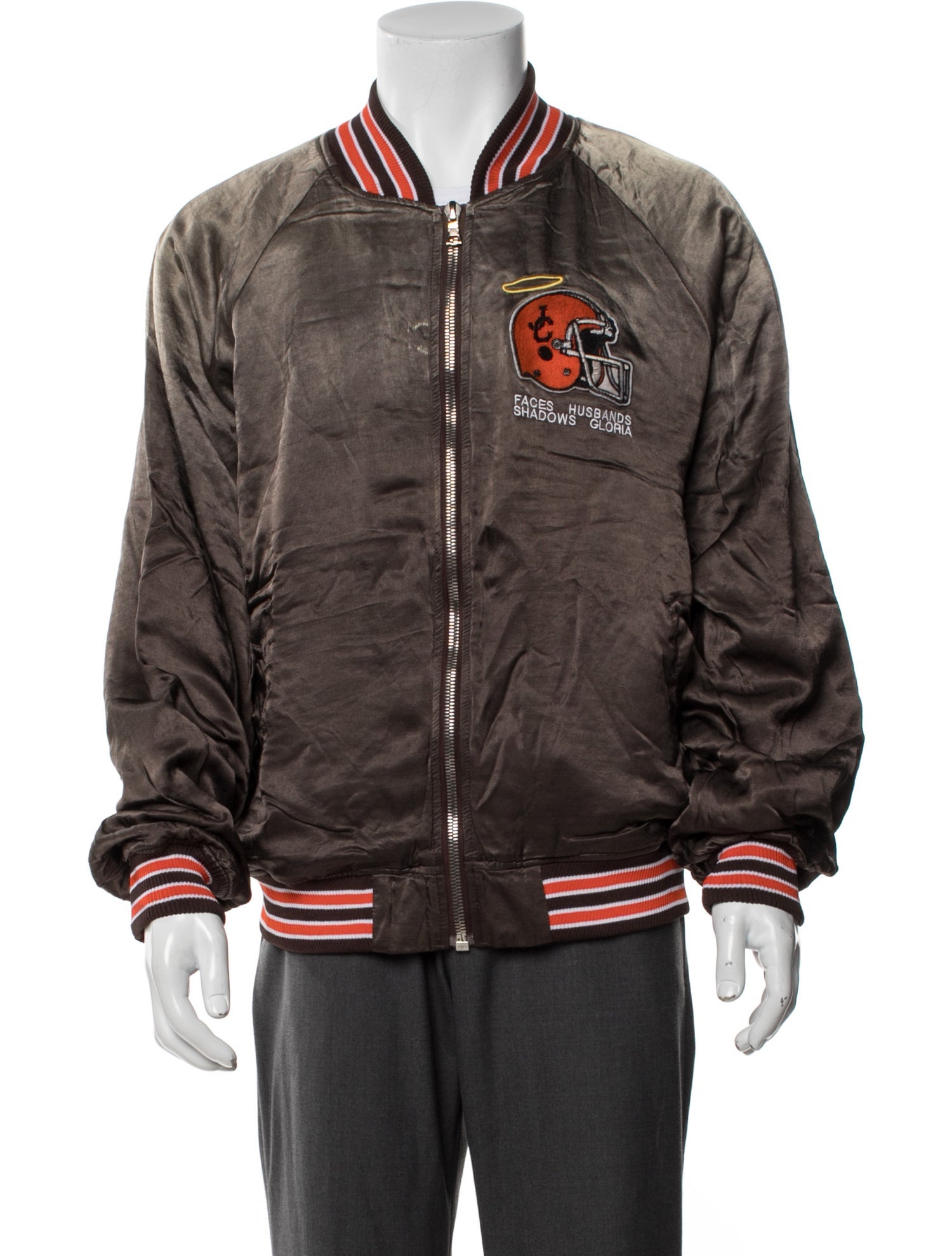 Paly Hollywood Graphic Print Bomber Jacket w/ Tags