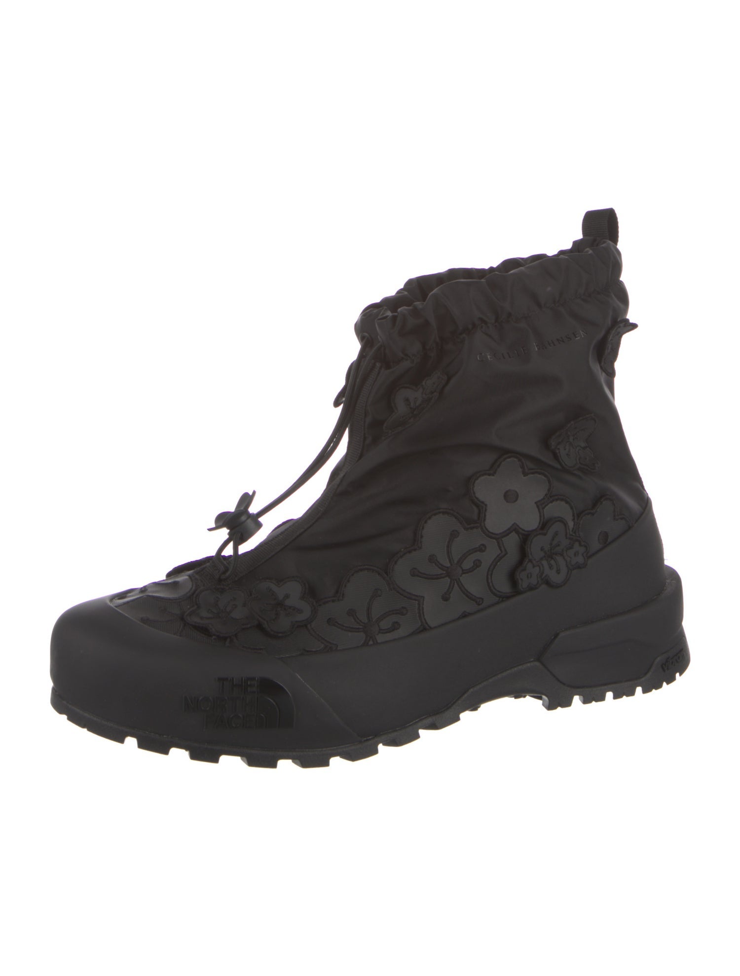 Cecilie Bahnsen x North Face Nylon Lace-Up Boots