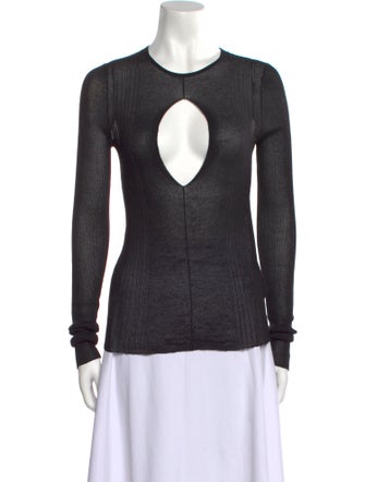 Nensi Dojaka x Calvin Klein Wool Crew Neck Top