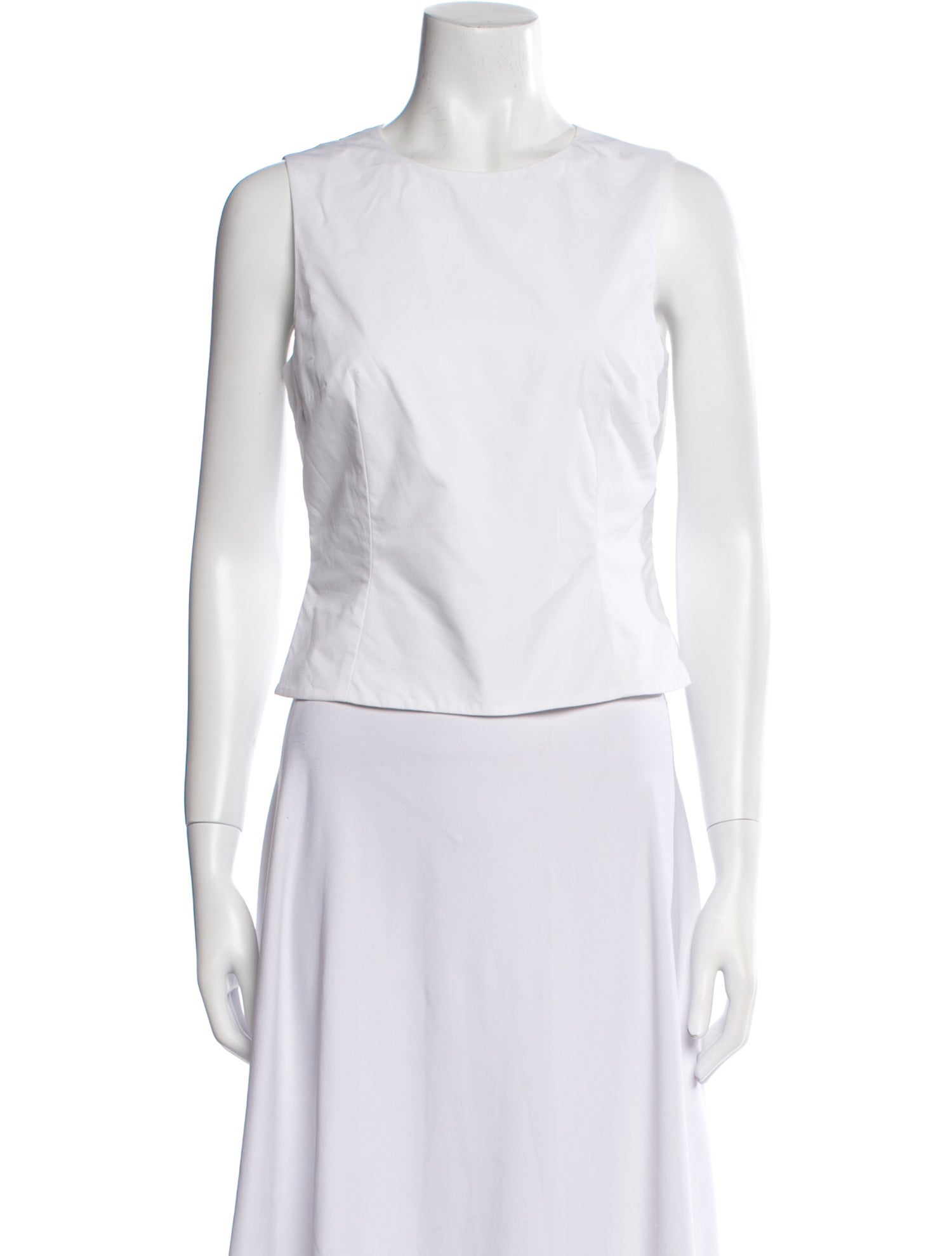 Alfie Crew Neck Sleeveless Top