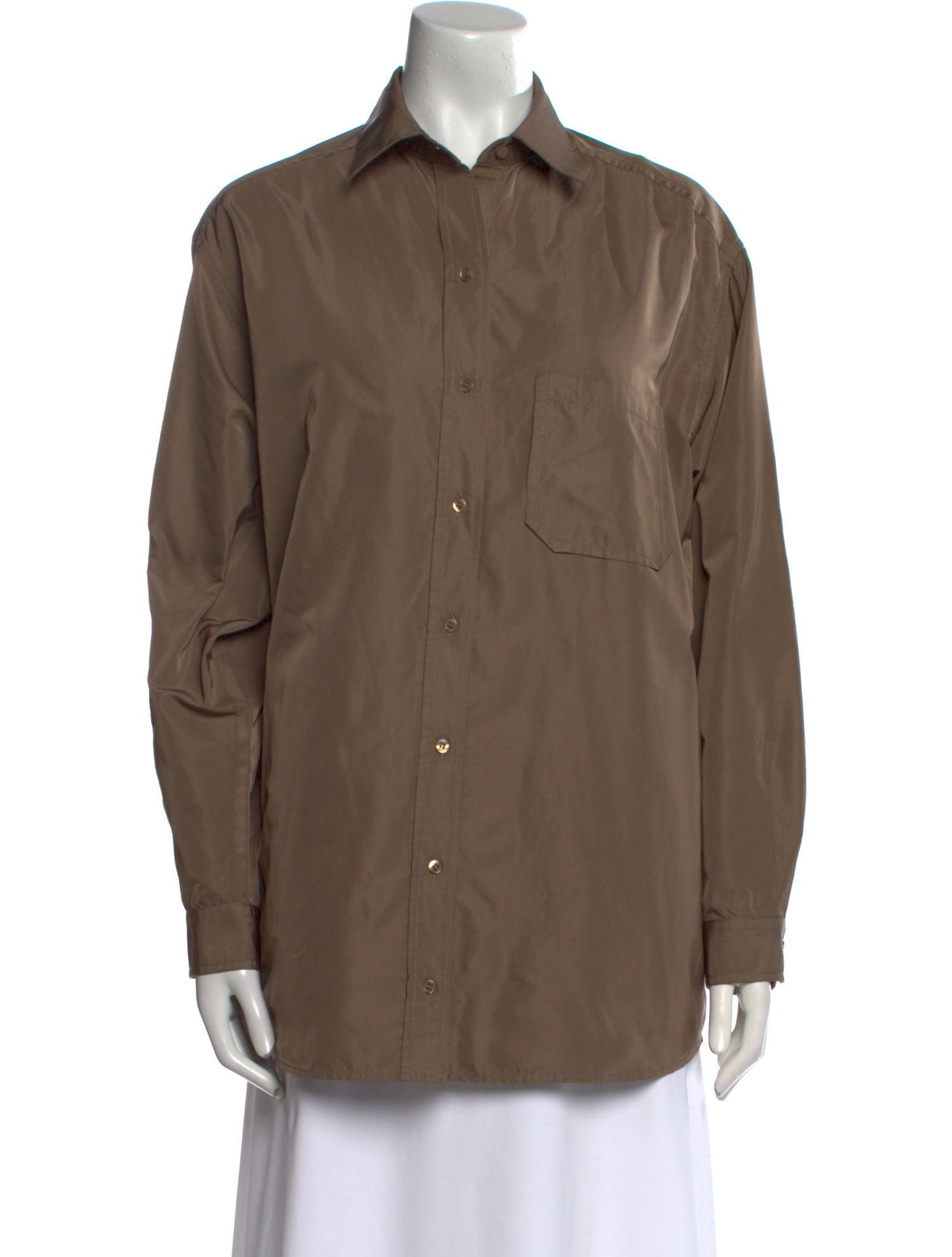 Alfie Long Sleeve Button-Up Top