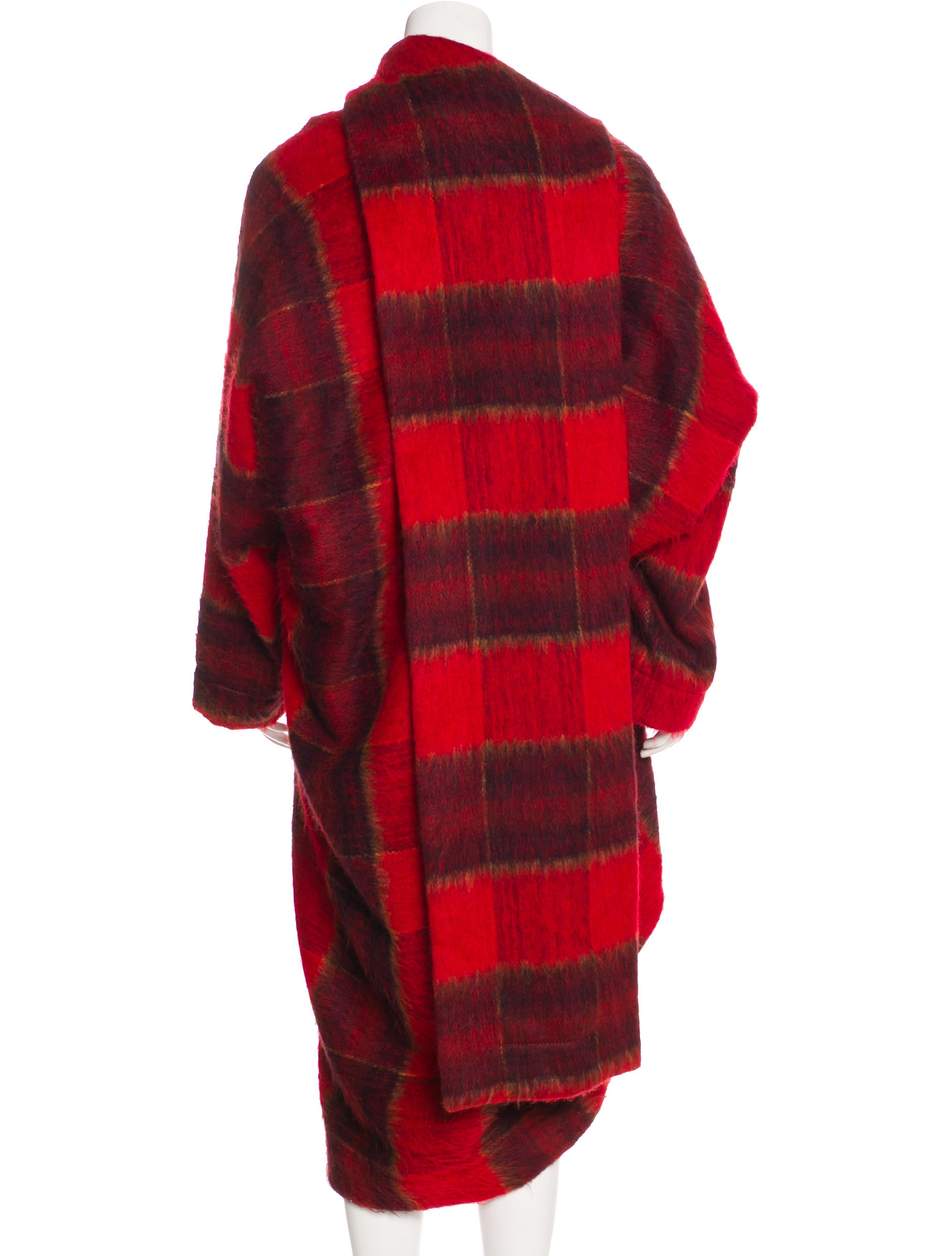 Vivienne Westwood Anglomania Blanket Cape Coat Clothing VWA20615 The RealReal