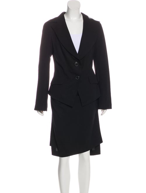 Vivienne Westwood Anglomania Notch-Lapel Skirt Sui