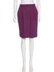 Knee-Length Wool Skirt image 1