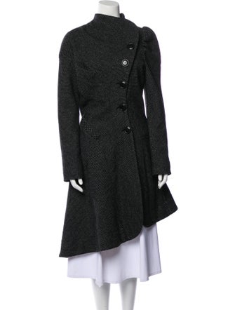Vivienne Westwood Anglomania Late 1990's - Early 2000's Polka Dot Print Coat