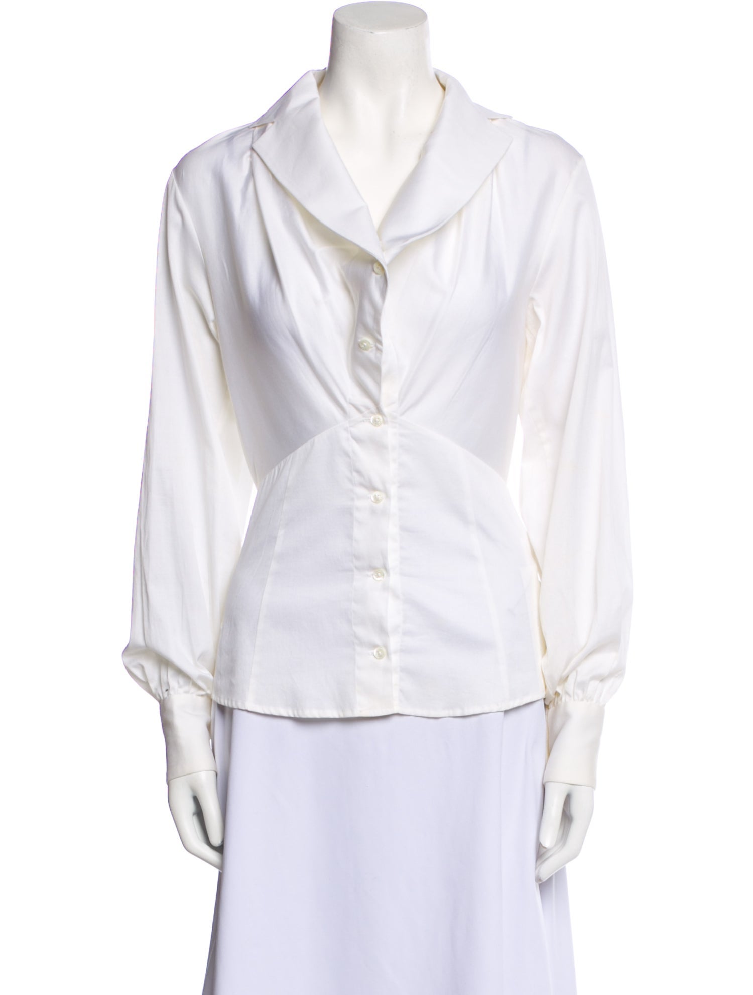 Vivienne Westwood Anglomania Late 2000's - Early 2010's Wool Blouse