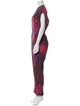 Vivienne Westwood Anglomania Printed V-Neck Jumpsuit