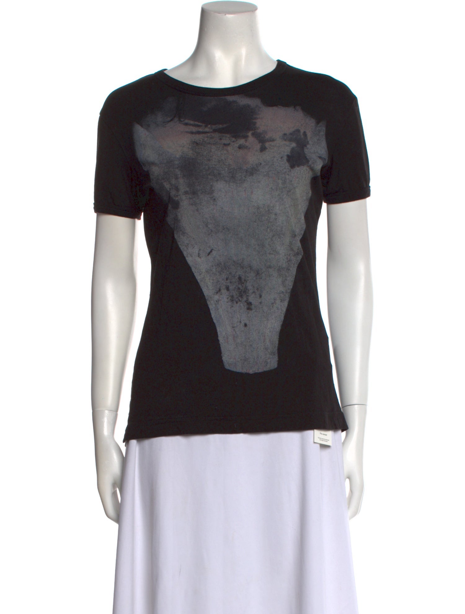 Vivienne Westwood Anglomania Graphic Print Scoop Neck T-Shirt