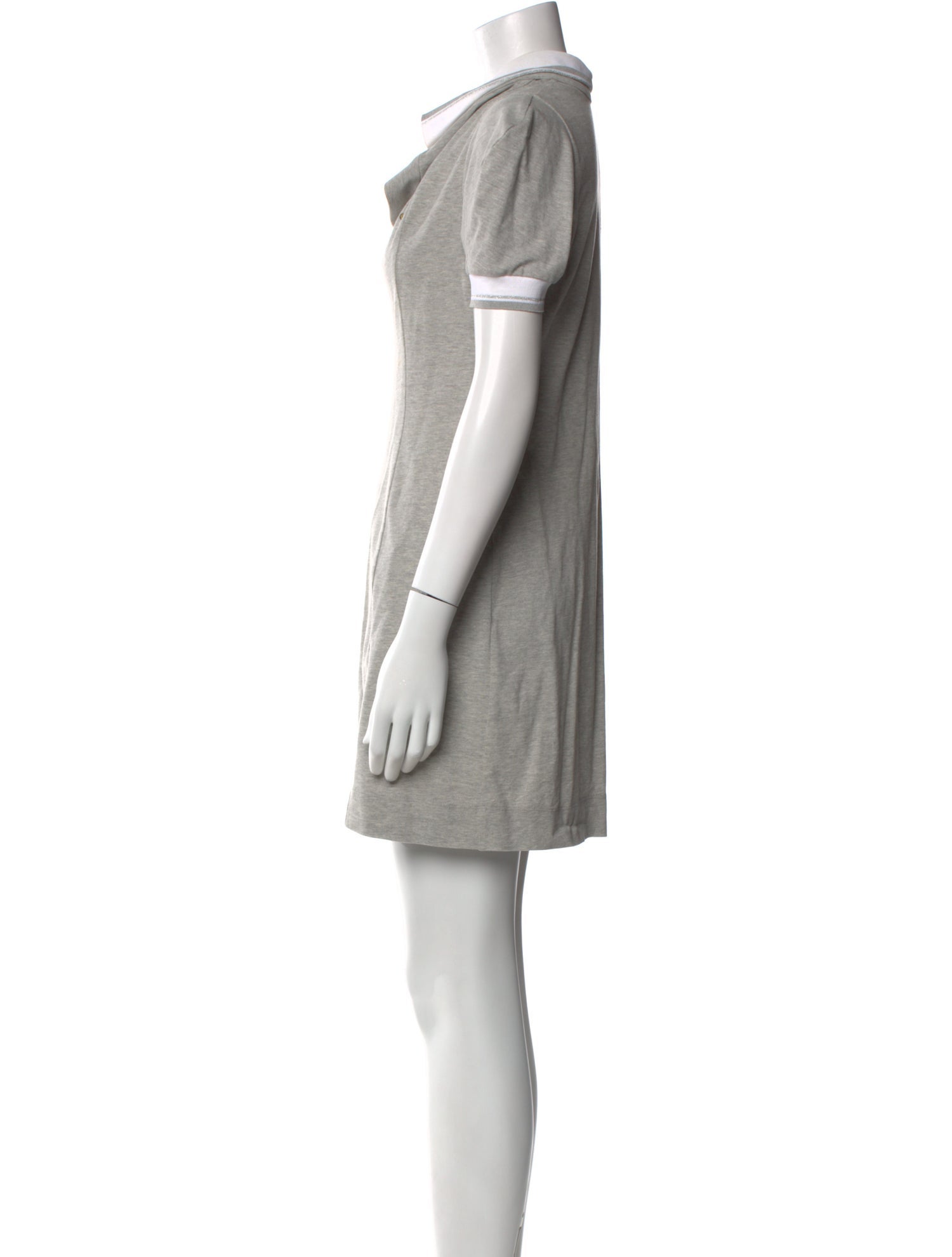 Vivienne Westwood Anglomania Cowl Neck Mini Dress