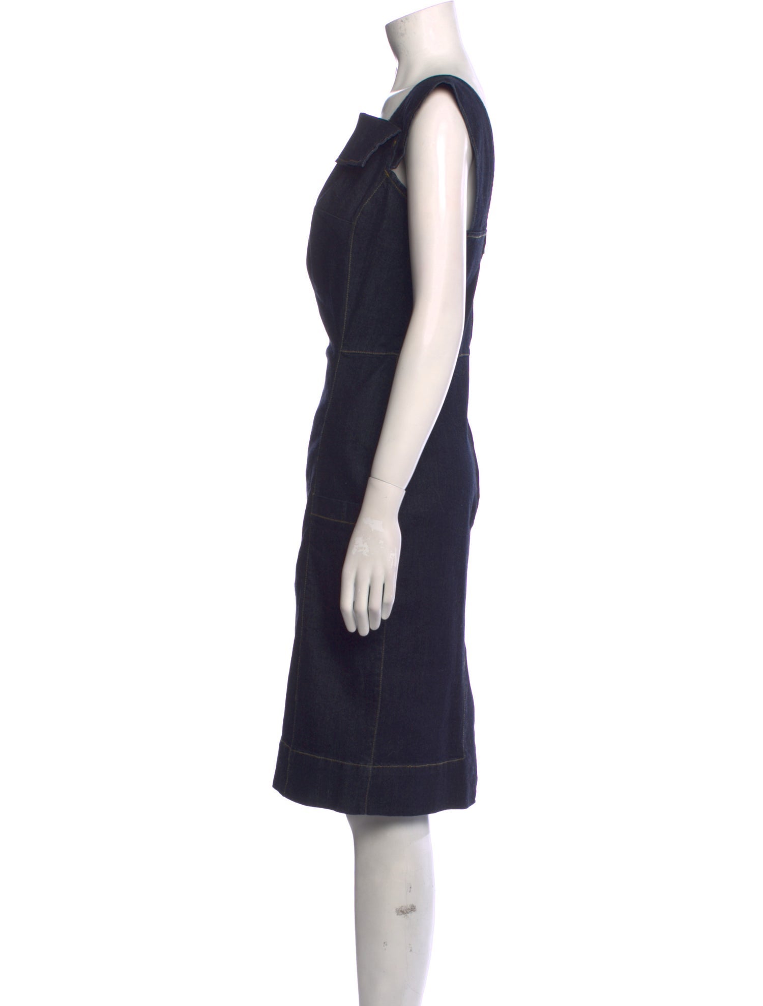 Vivienne Westwood Anglomania Square Neckline Knee-Length Dress
