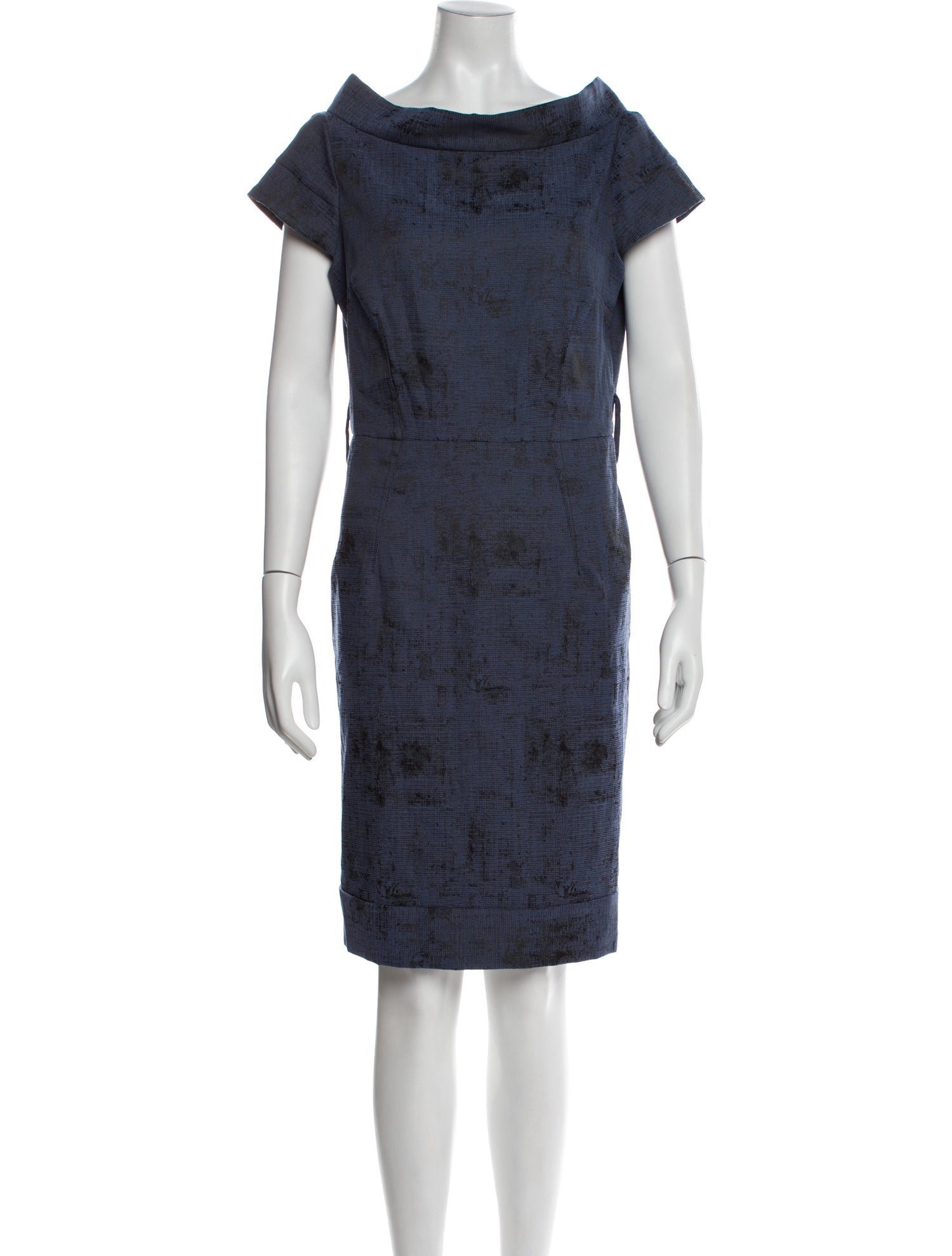 Vivienne Westwood Anglomania Bateau Neckline Knee-Length Dress